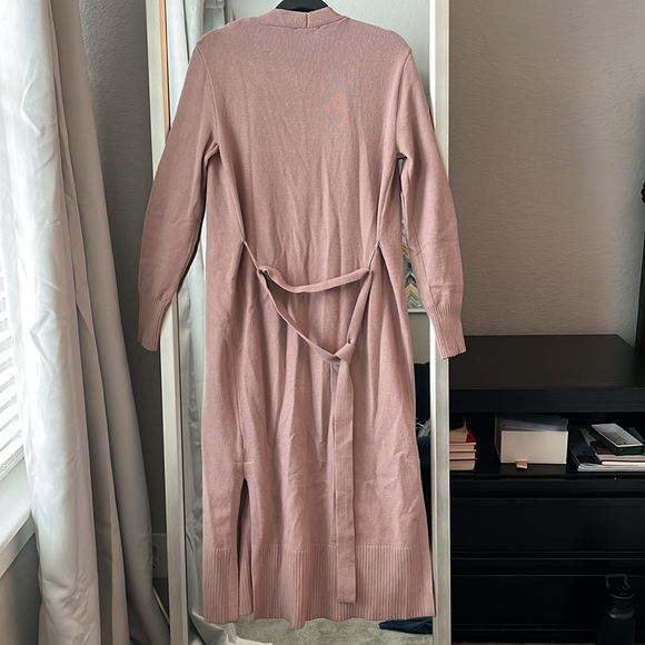 Express / 2 piece sweater set + bodysuit / dusty pink - Picture 9 of 11